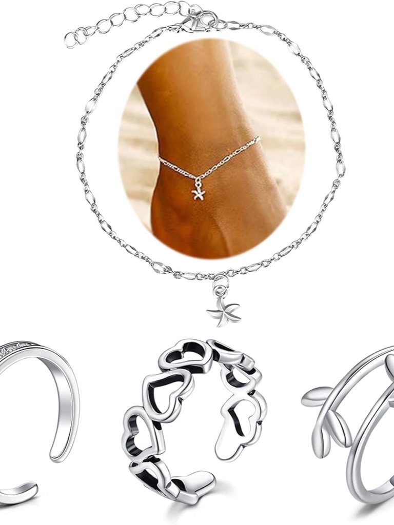 Toe Rings For Women Toe Rings And Anklets For Women Toe Ring Adjustable Toe Ring